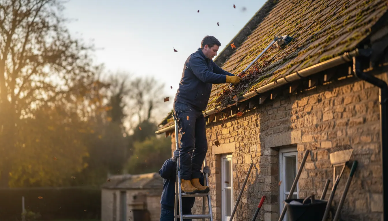 Gutter Clearing & Roof Checks Before Winter in Rutland: Why Now Matters