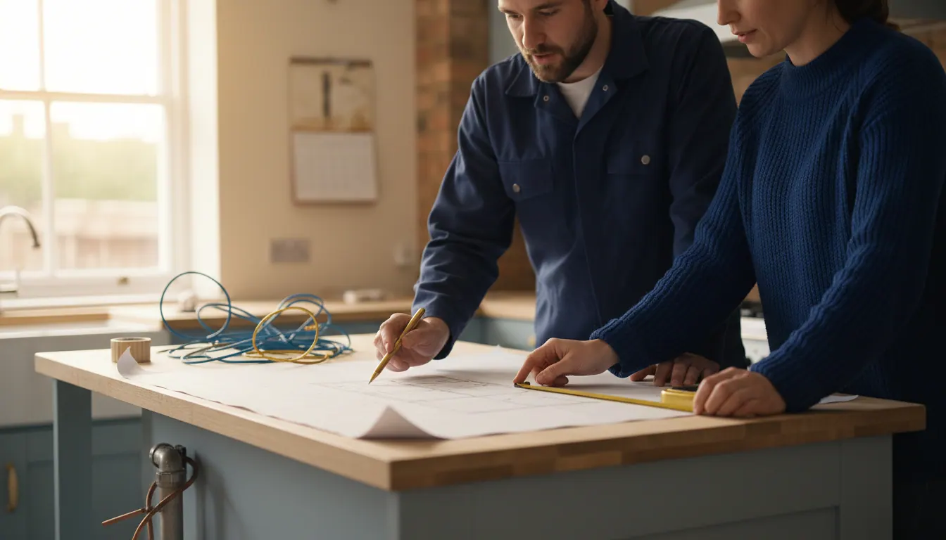 Kitchen Fitting Across Sheffield: How to Plan Your Electrics and Plumbing First (So Trades Don't Clash)