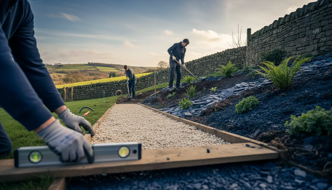 How to Fix a Muddy, Sloping Garden in West Yorkshire: Drainage and Levelling Done Right
