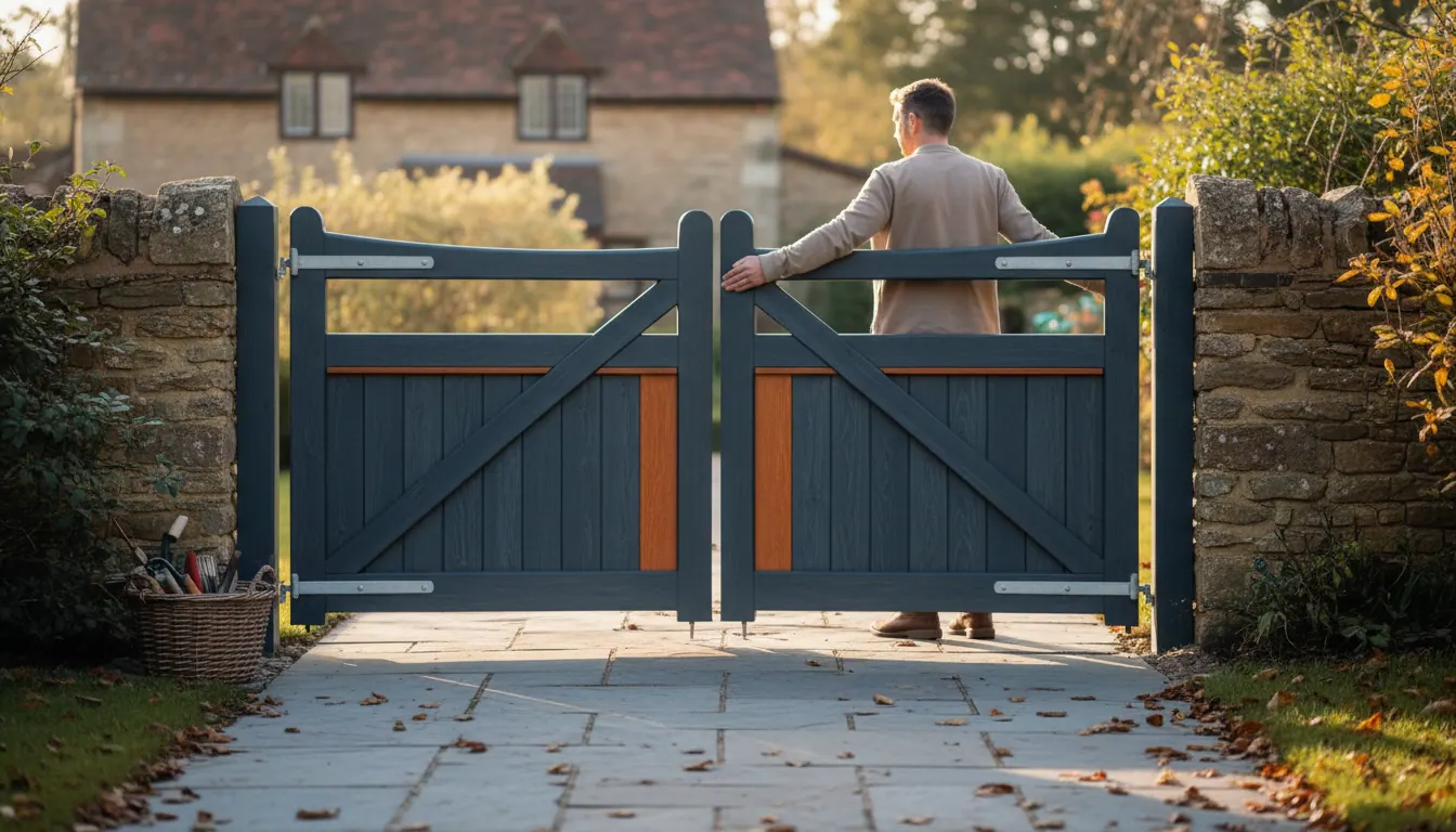 Custom Composite Gates in Draycott: Design, Build & Installation