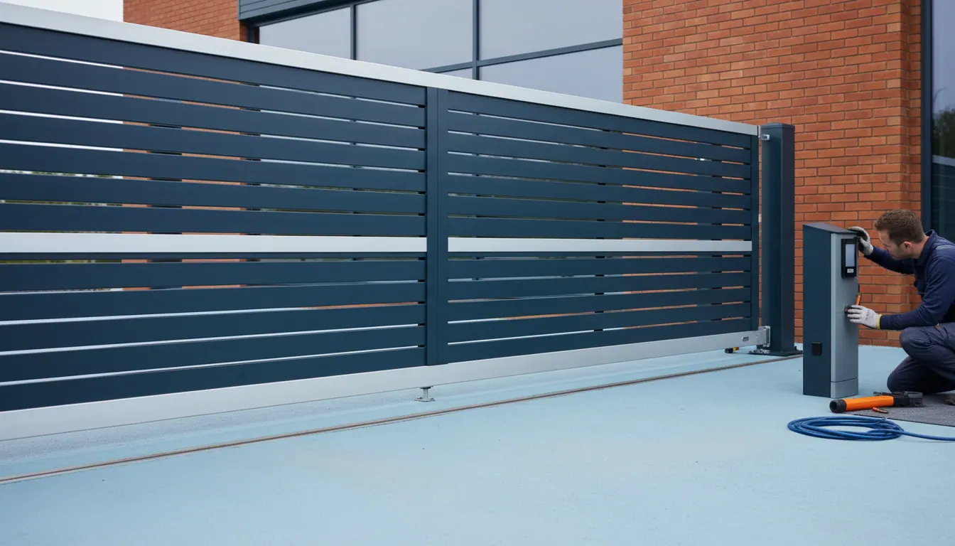 Electric Sliding Gates on Track: Installation & Maintenance in the Midlands