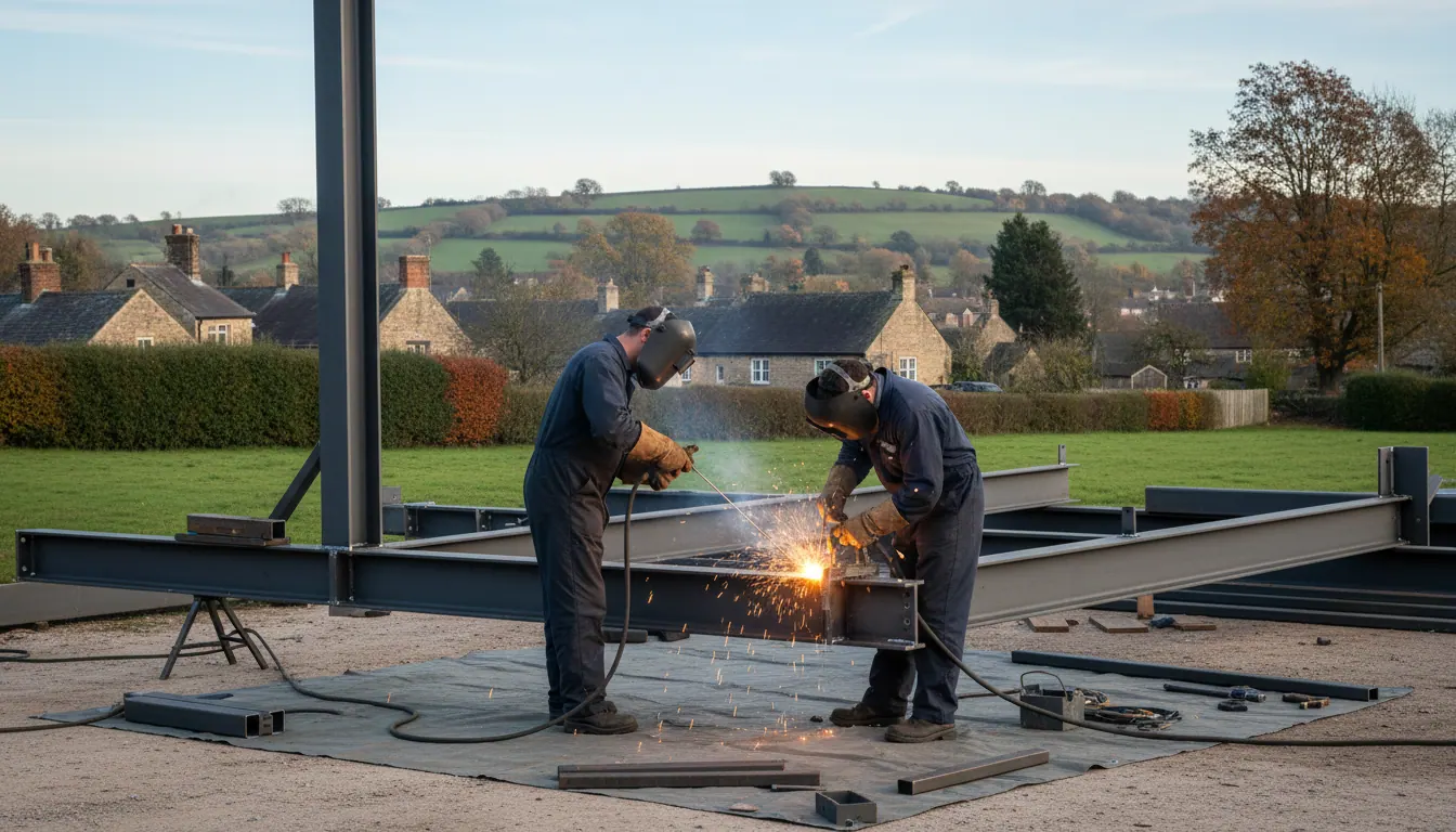 Welding & Fitting On-Site: When Your Metal Project Needs More Than Workshop Fabrication