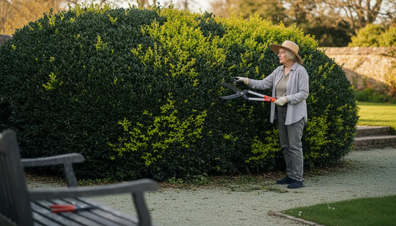 Overgrown Privet Hedge? Here's Why Width Reduction Matters More Than Height