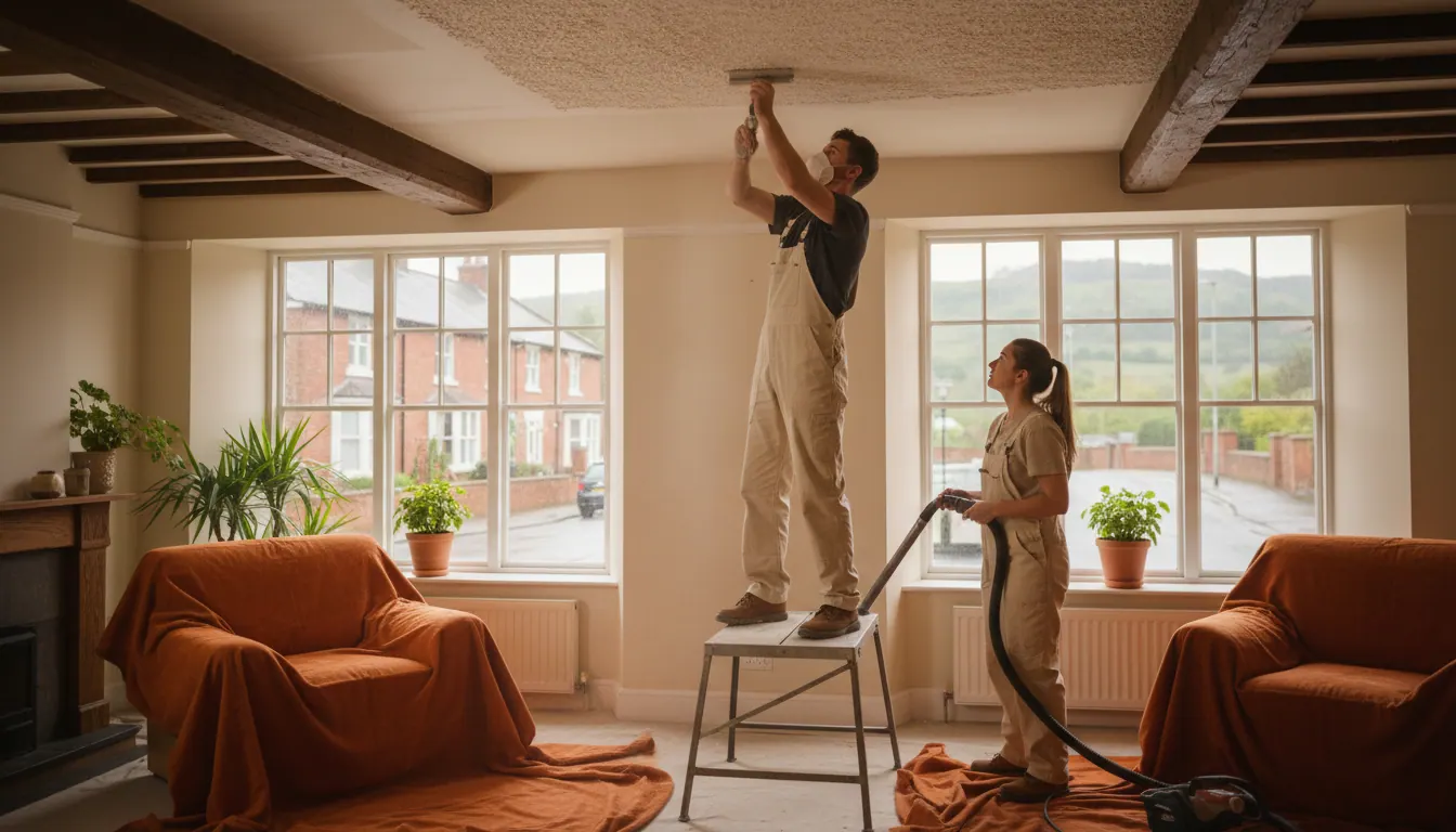 Artex Removal in Ilkeston: Safe, Professional Ceiling & Wall Treatment