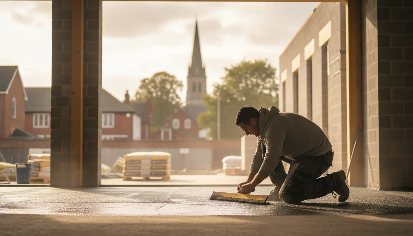 Latex Screeding & Floor Levelling for New-Build Developments: Speed, Consistency & Handover