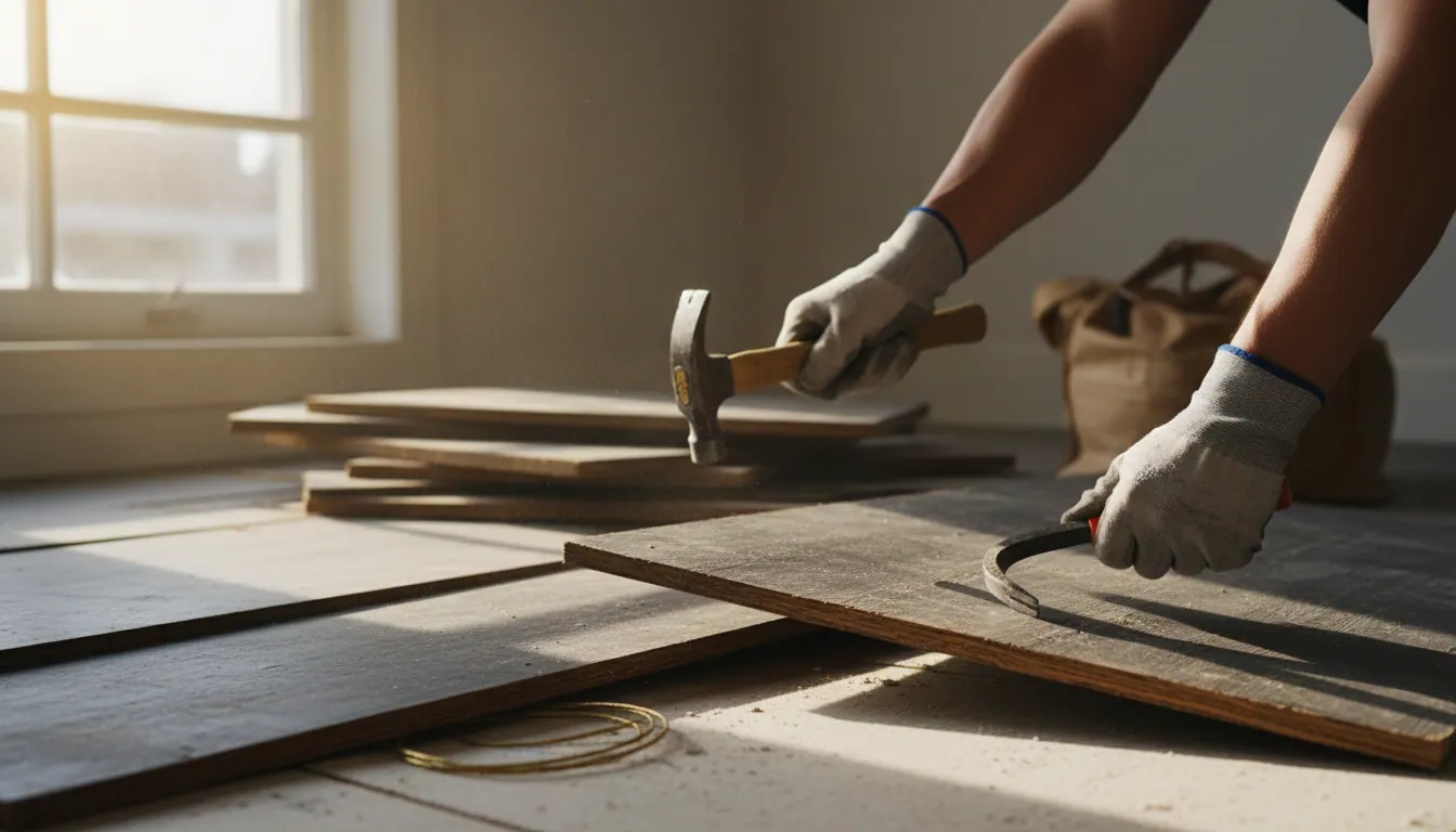 Old Flooring Removal & Disposal in Newark: What to Expect & Why It Matters
