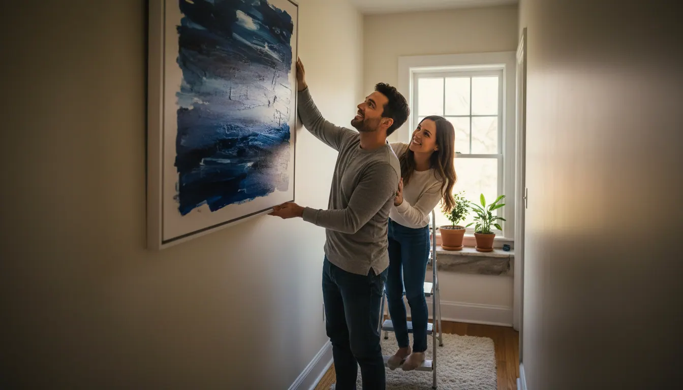 Painting Above the Stairs: How to Get It Right When Space Is Tight