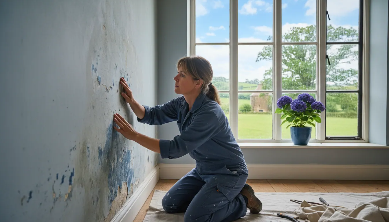 Damp walls and old plaster: what a decorator needs to know before you start painting