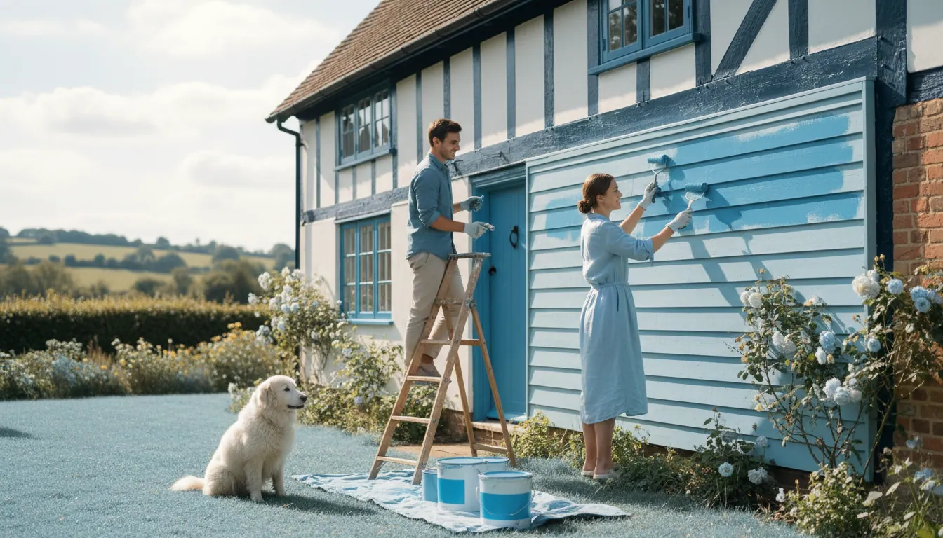 Exterior timber and weatherboard: why flexible paint and proper lap coverage protect Kent homes