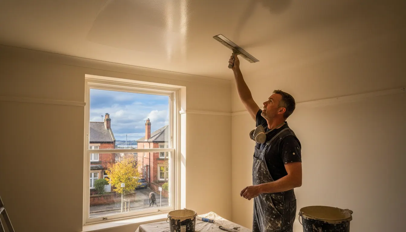How Long Does It Take a Plasterer to Skim a Ceiling?