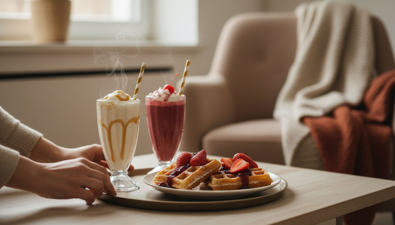 Snelle dessert-bezorging: waarom onze wafels en shakes binnen minuten bij je zijn