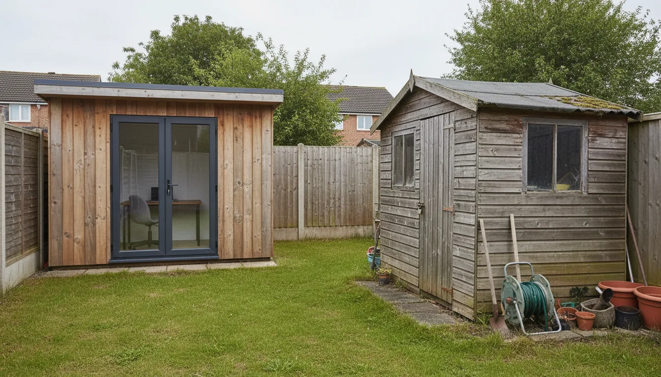 Garden Office vs Shed: Working from Home in Sunderland