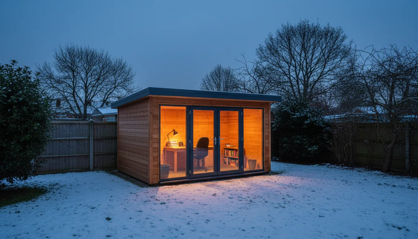 Insulated Garden Rooms for a Sunderland Winter