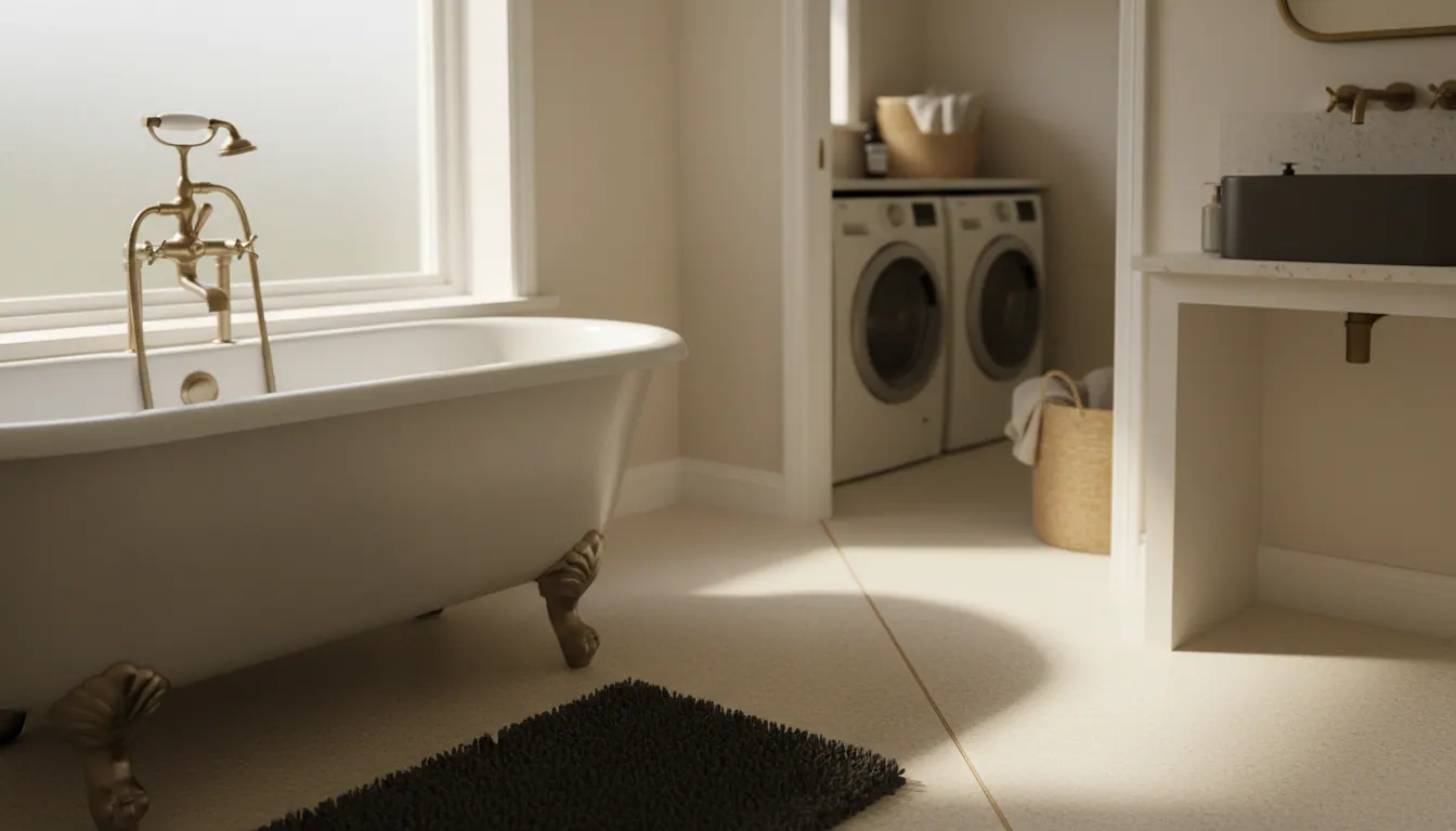 Vinyl flooring for Warrington bathrooms and utility rooms: why the seam matters in wet areas