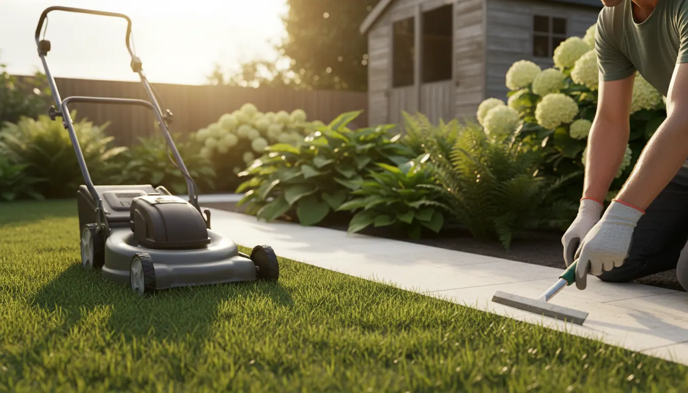 Grass Cutting and Garden Edging in Newark: One-Off or Regular, What Works for You?