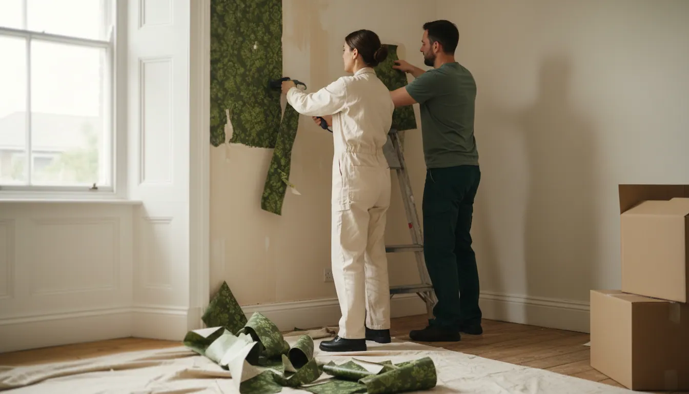 Wallpaper Removal in Newark-on-Trent: Why It Matters Before You Redecorate