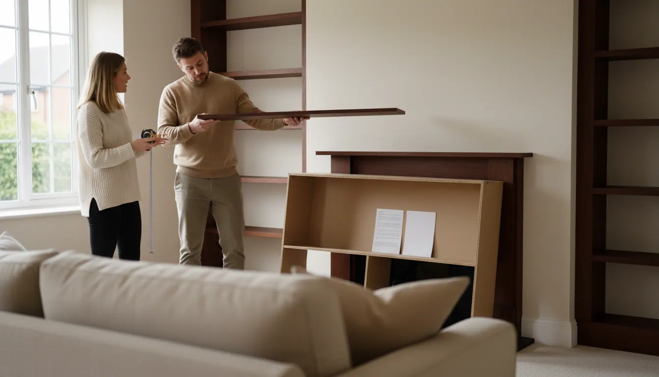 Alcove Units in Winsford & Northwich: Why Off-the-Shelf Shelving Never Fits