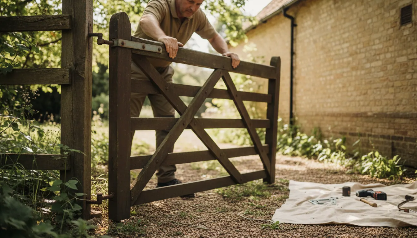 Dropped Gates & Sagging Hinges in Northwich & Weaverham: Why It Happens & How to Fix It