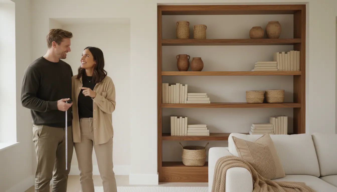 Fitted Shelving for Alcoves in Hartford & Davenham: Why Builders' Merchants Stock Doesn't Fit Your Walls