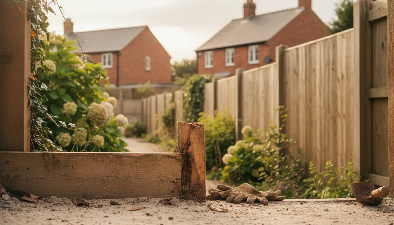 Gravel Boards & Fence Bases in Winsford: Why They Rot First & When to Replace Them