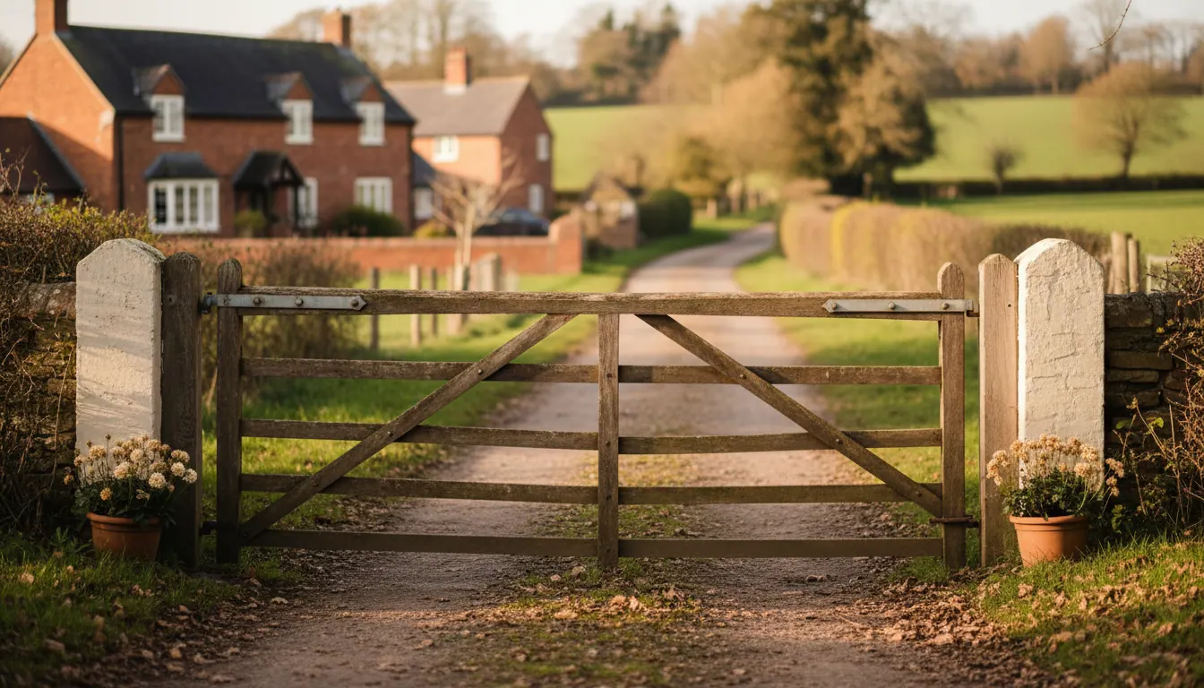 Timber Gates in Winsford & Northwich: Why Wooden Gates Warp & How to Prevent It