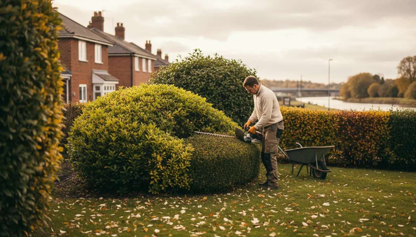 Hedge Trimming and Bush Cutting in Ellesmere Port: Seasonal Timing and Why Autumn Matters