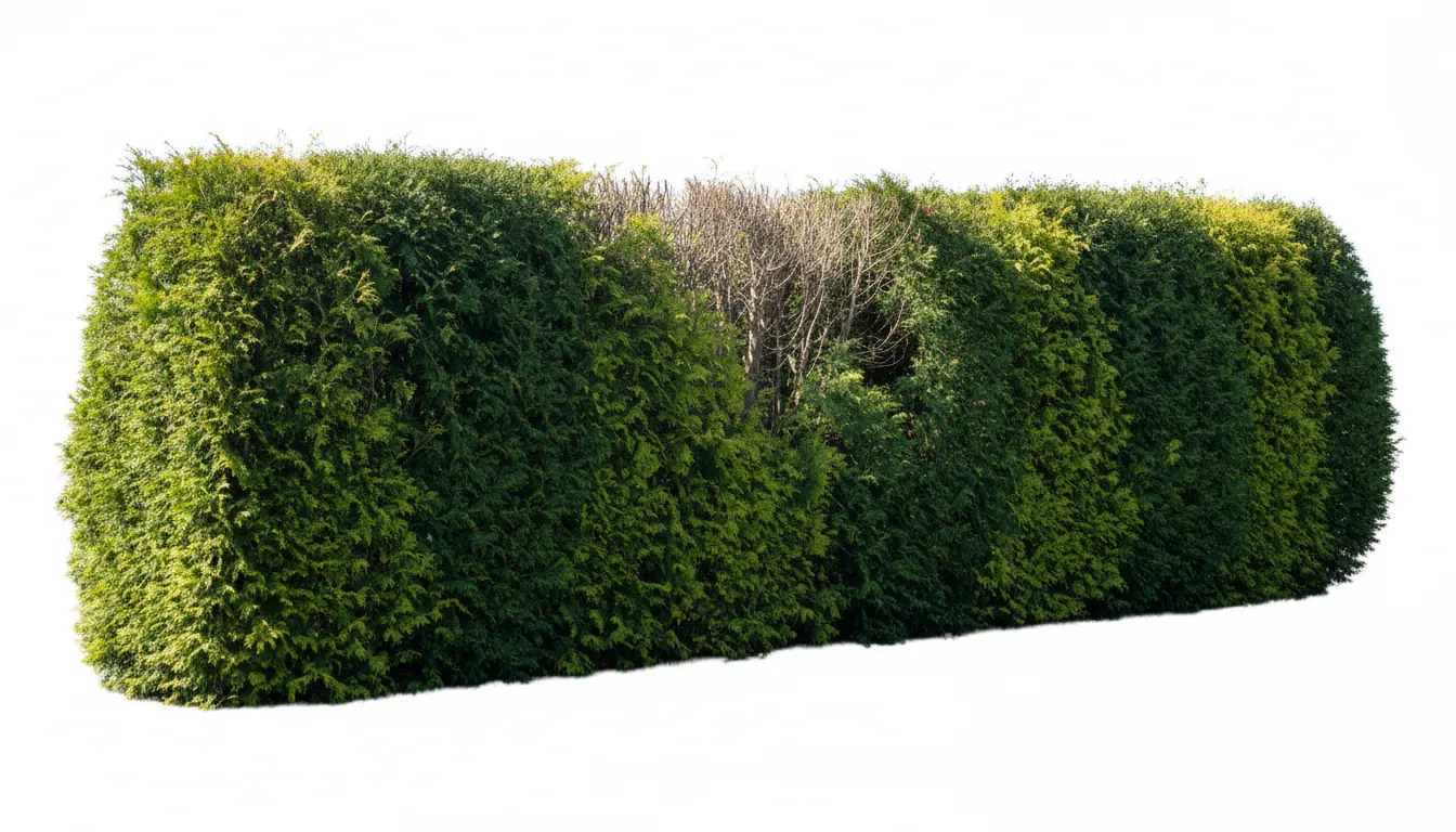 Conifer hedge and leylandii reduction: keeping your privacy screen without killing it