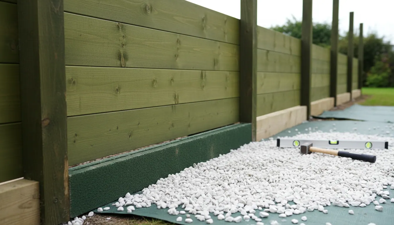 New fence panels and gravel boards: replacing the rotten bits without replacing the whole fence