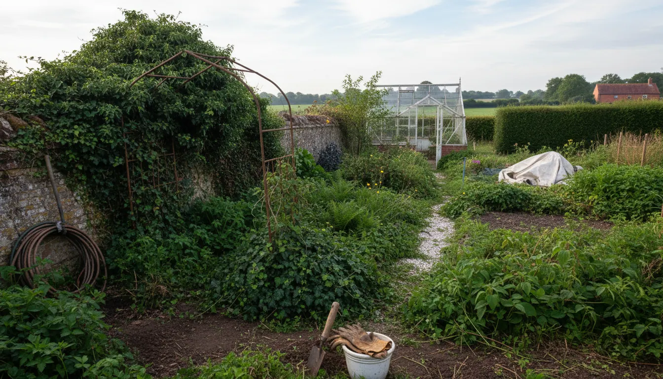 Overgrown garden clearance in Lincolnshire: where to start when you've inherited a neglected plot
