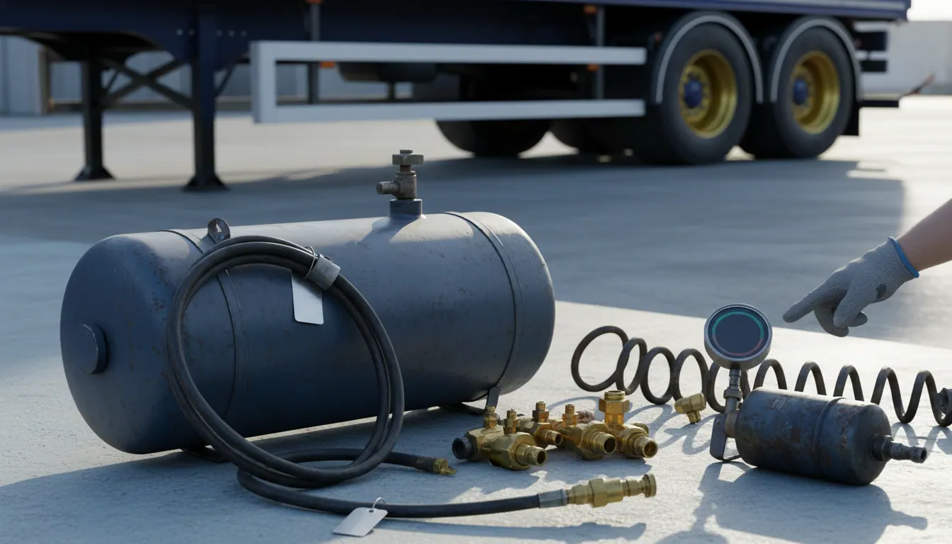 HGV air system fault diagnosis: common failures, roadside repair and why they cause downtime