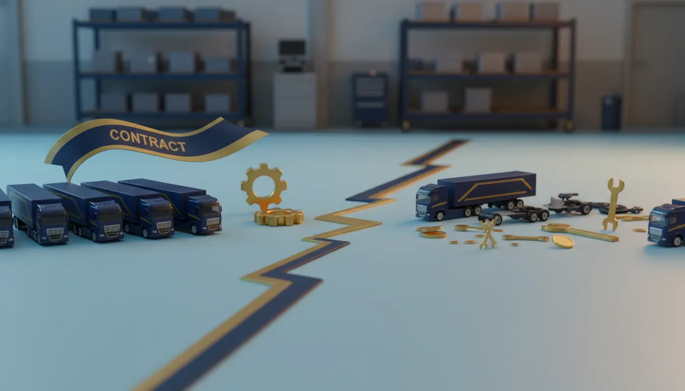 Fleet maintenance contract vs. pay-as-you-go repairs: what works for East Midlands operators