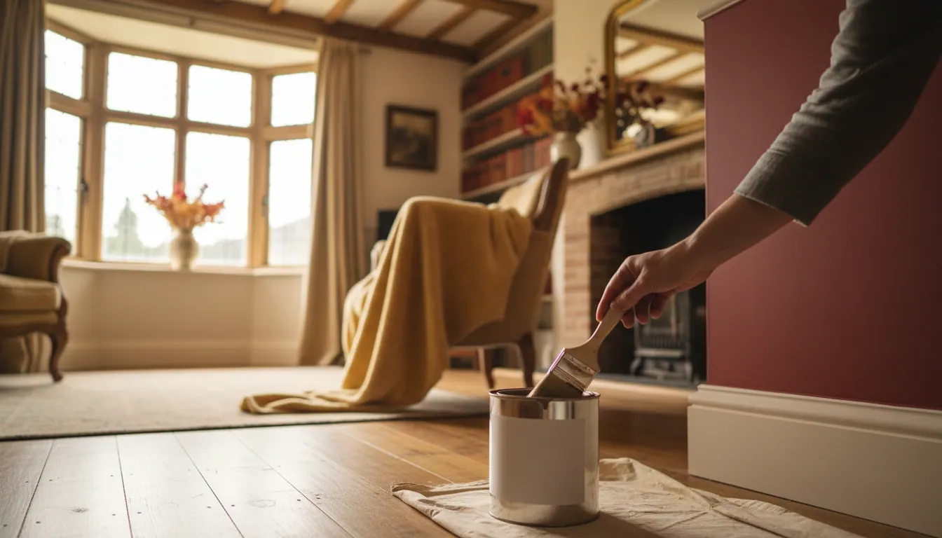 Choosing Paint Finishes for Walls vs Woodwork: What Works Best in Older Hertfordshire Homes