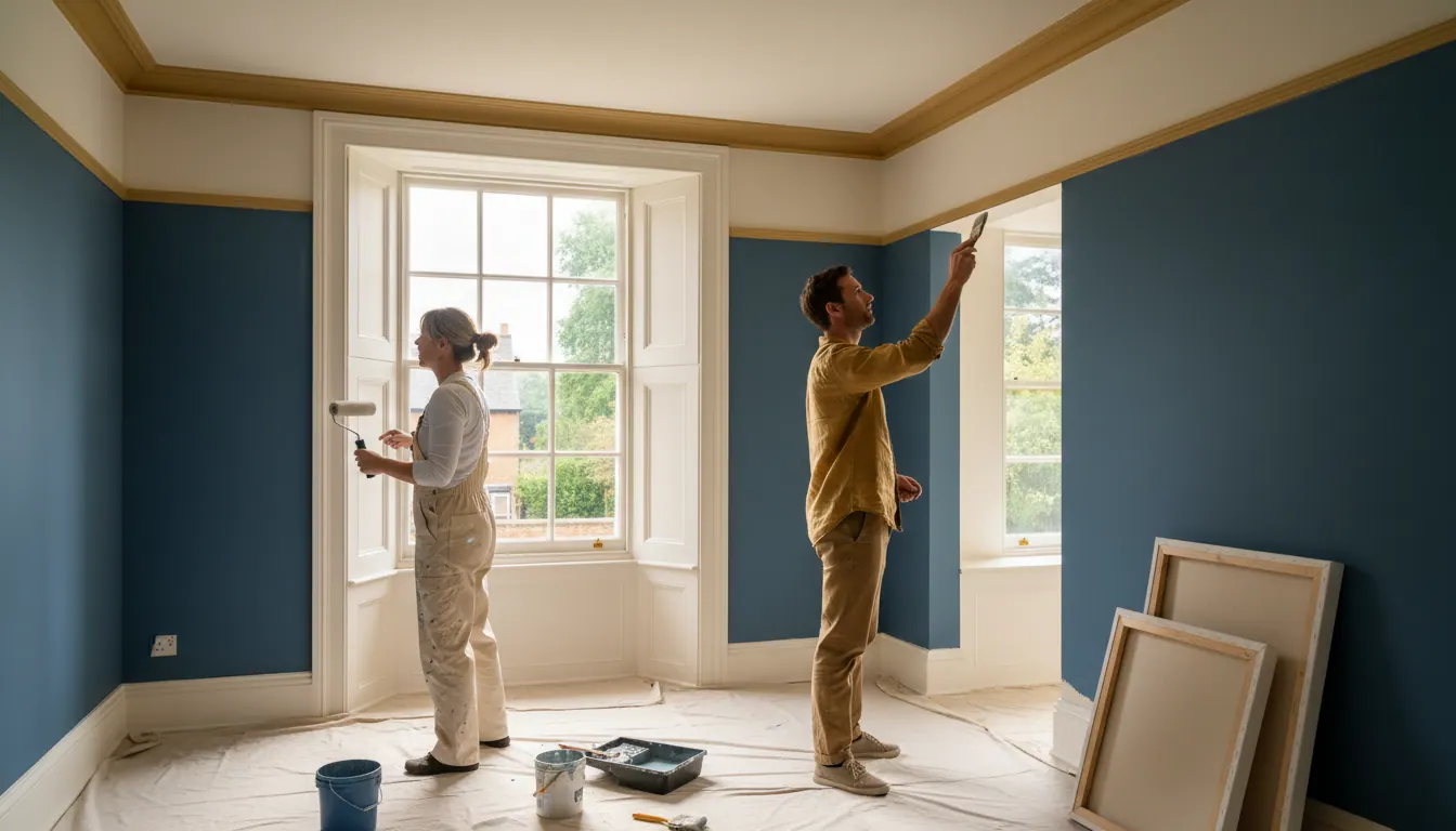 Interior Painting and Decorating in Bishop's Stortford: Walls, Ceilings and Woodwork Explained