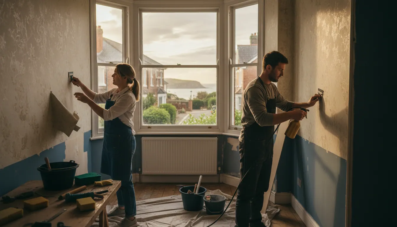 Stripping Wallpaper the Right Way: Preparation Tips for Poole and Bournemouth Homes