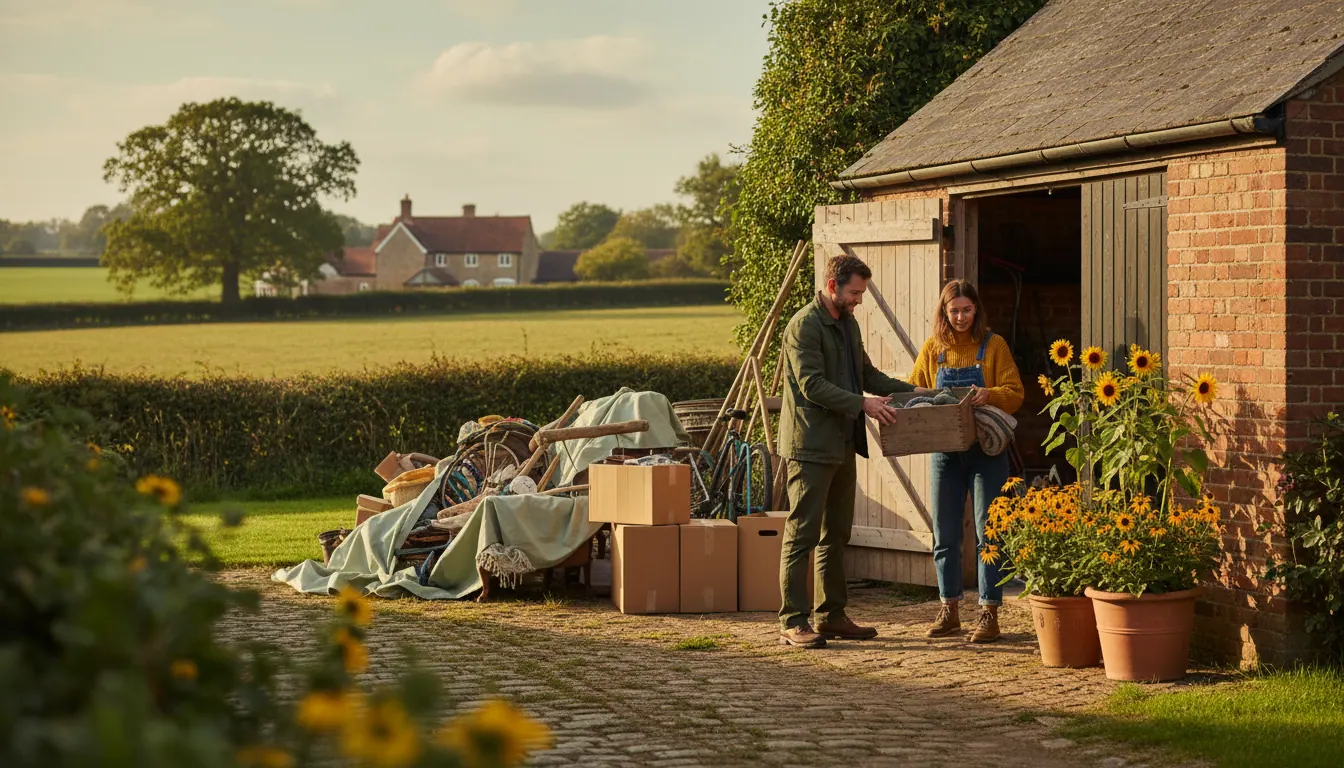 Shed and Garage Clearance in Norwich: Clearing Out Clutter Before a House Move or Downsize