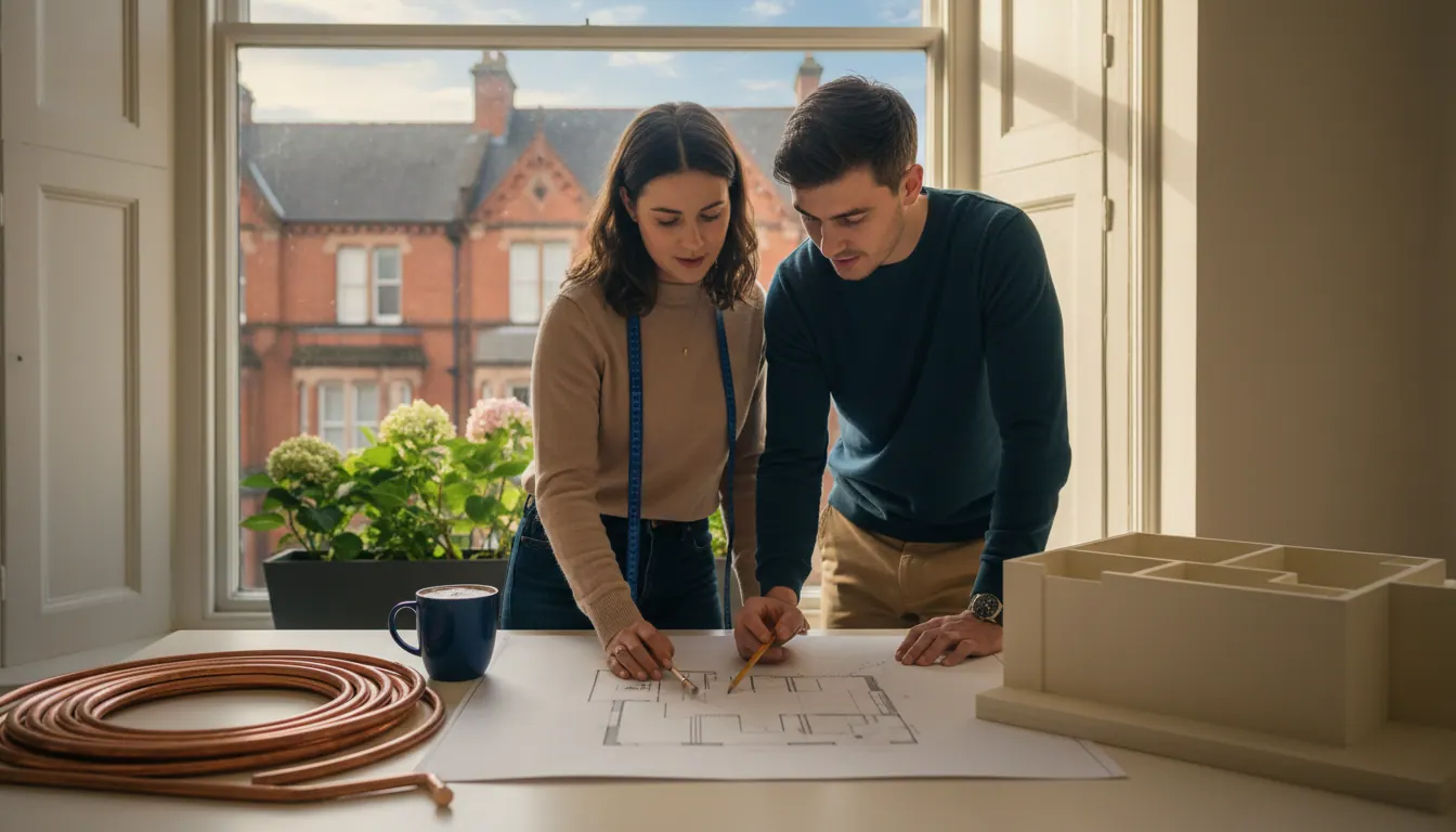 Bathroom installation in Belfast: planning the pipework before you call a plumber