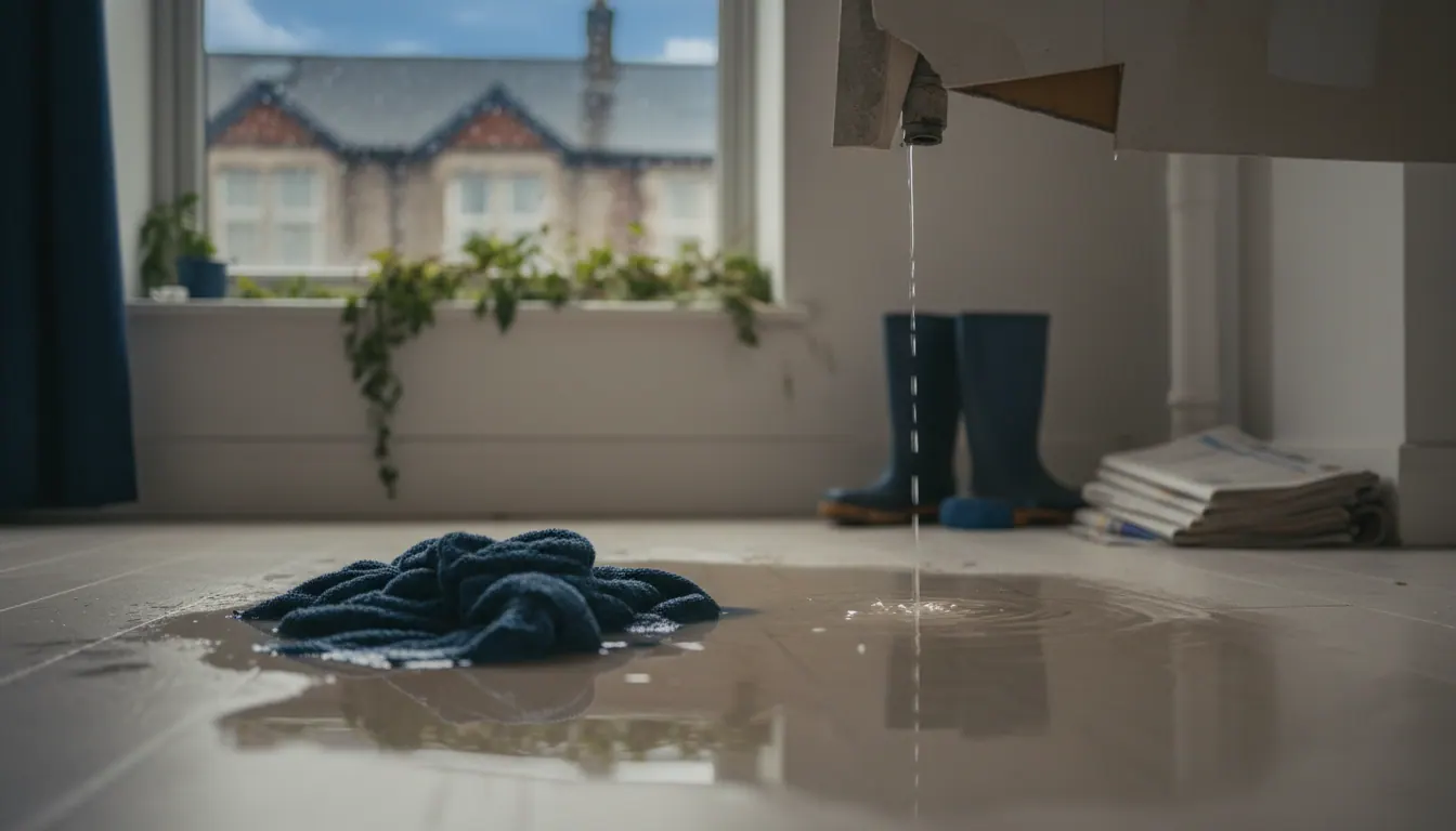 Burst pipes after heavy rain: how water gets into your Belfast home and what to do first