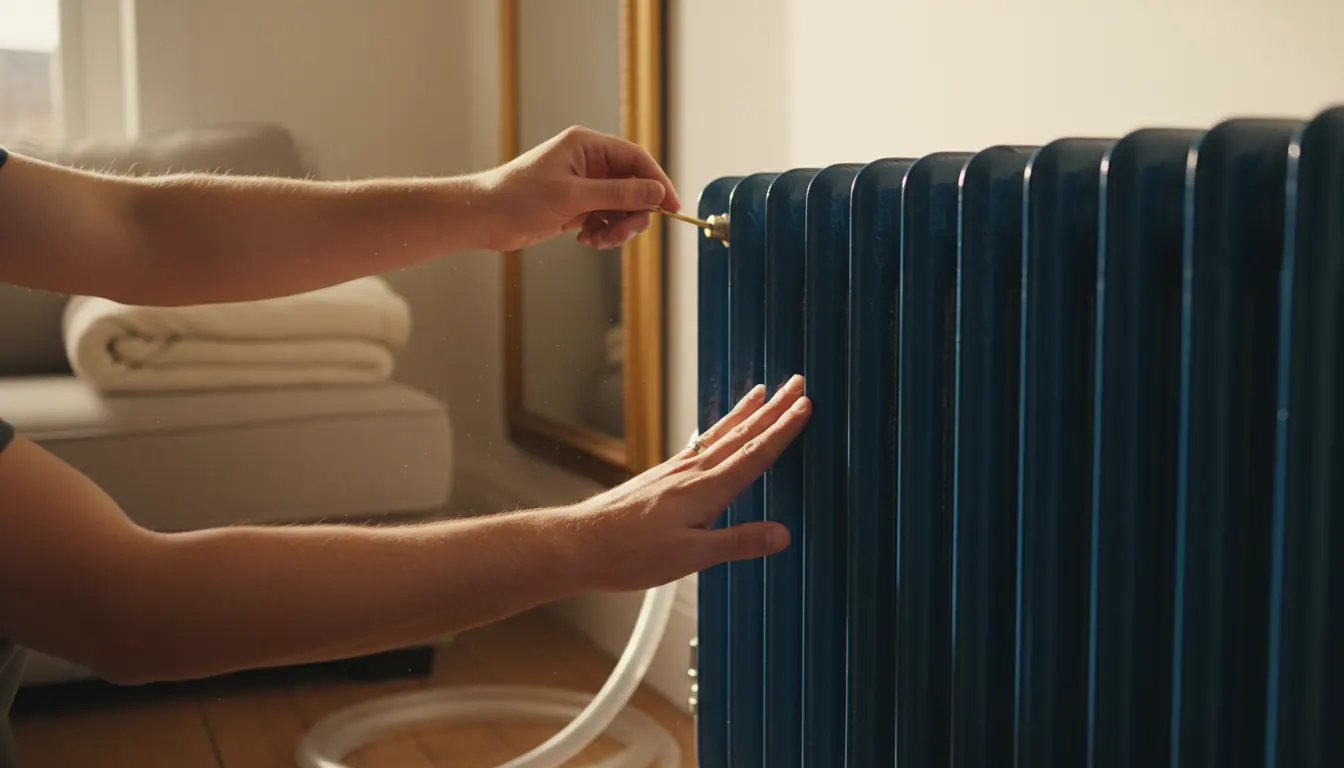 Cold spots on your Belfast radiators: bleeding, power flushing, or a plumbing fault?