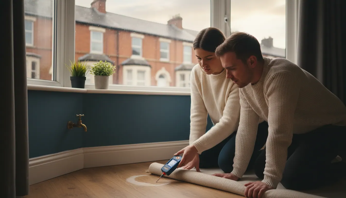 Leak detection in Belfast: how to spot a hidden water leak before it damages your home