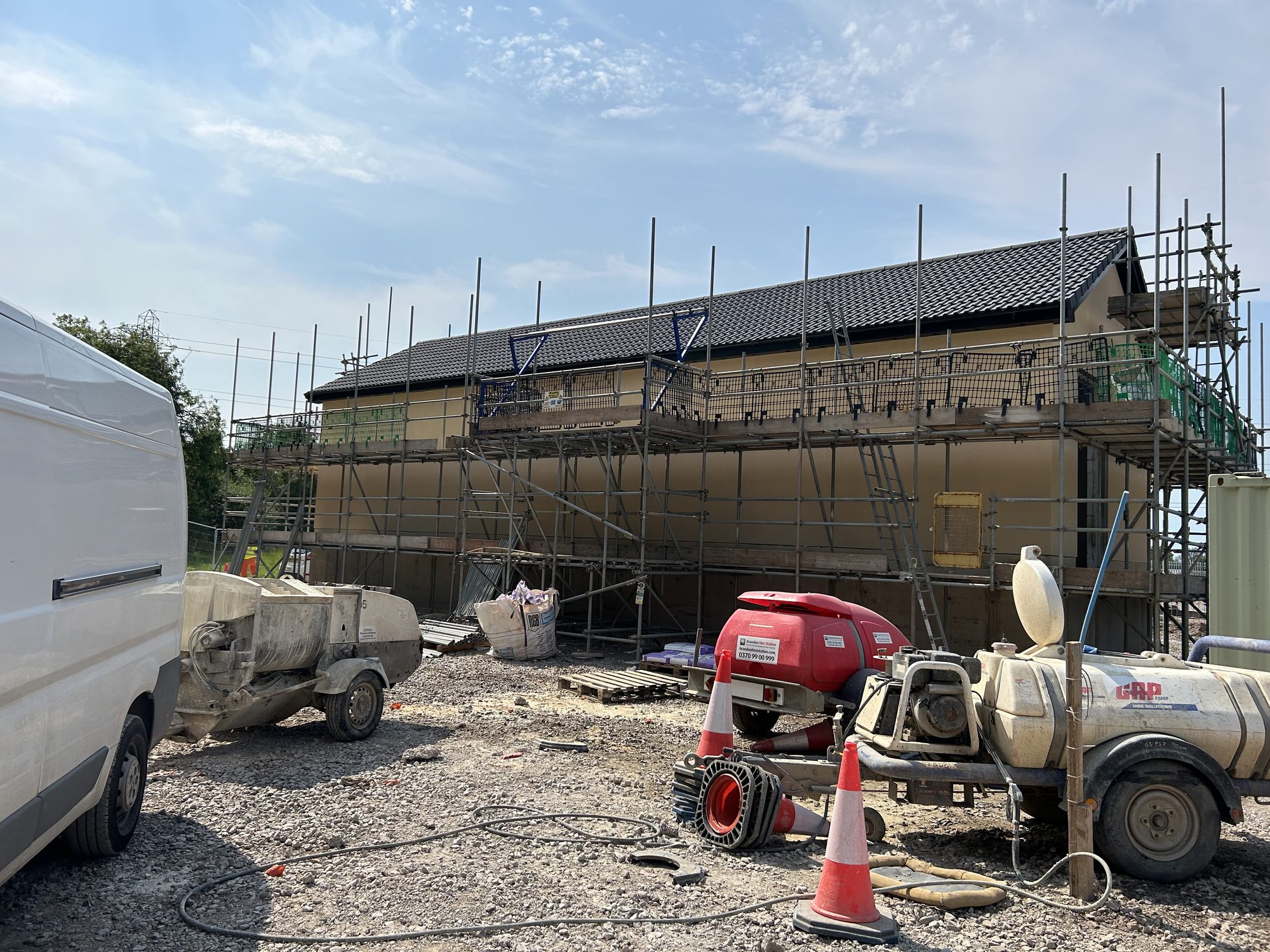 Monocouche Render — James Plastering & Rendering — photo 9