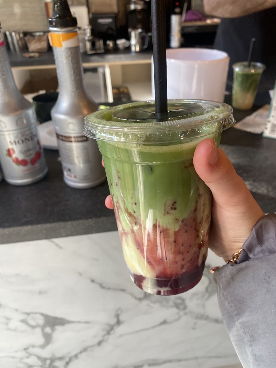 Matcha & ijskoffie