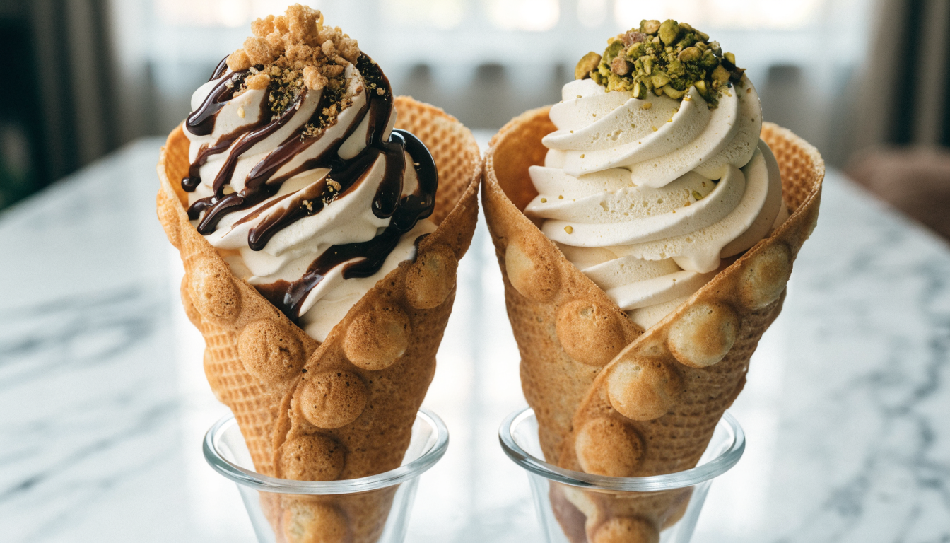 Bubble waffles