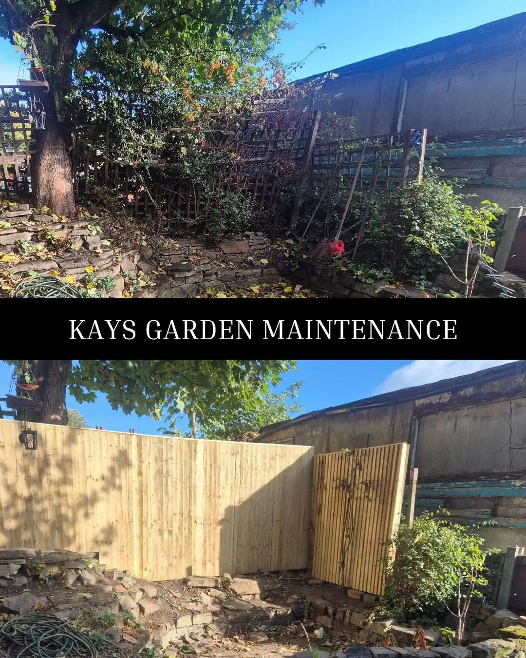 Fencing Repairs & Replacements — Kay's Garden Maintenance — photo 3